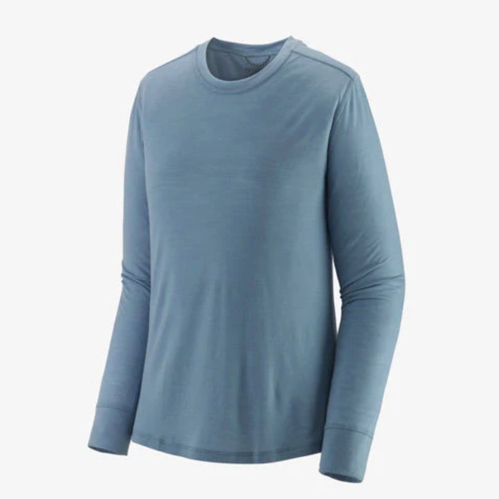 Patagonia Capilene Cool Merino Wool Shirt in Blue | Size XS